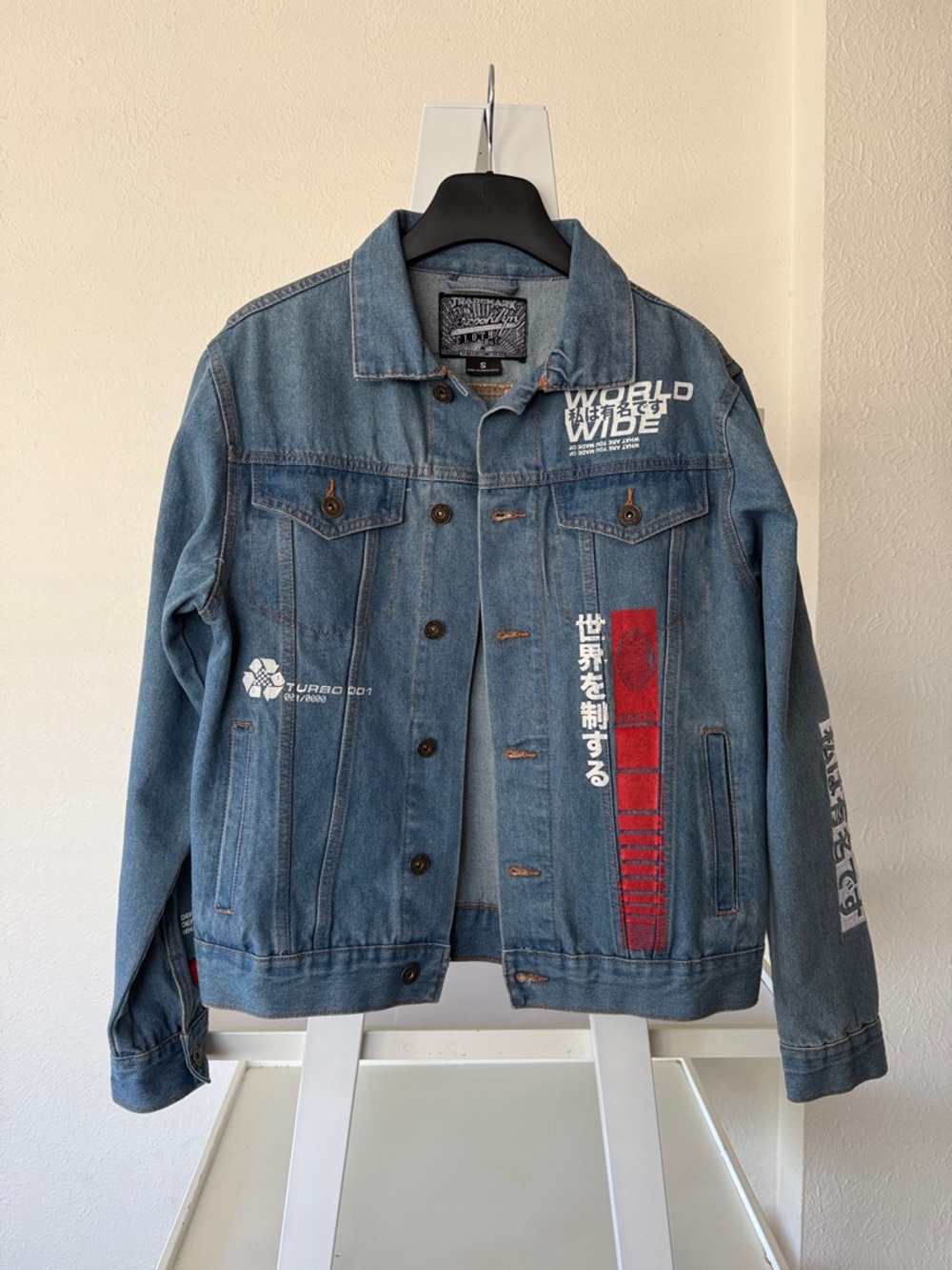 Brooklyn Cloth Blue Denim Jean Jacket Men's Small